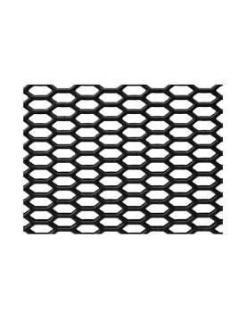 REDE ABS FAVO MEL 120X40 cm PRETA (BTR)
