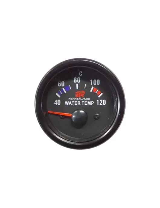MANOMETRO TEMPERATURA AGUA PRETO CLASSICO (BTR)