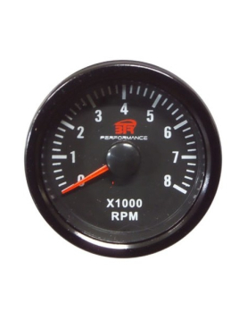 MANOMETRO CONTA ROTAÇOES GASOLINA FUNDO PRETO (BTR)