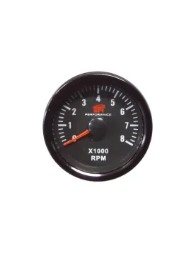 MANOMETRO CONTA ROTAÇOES GASOLINA FUNDO PRETO (BTR)