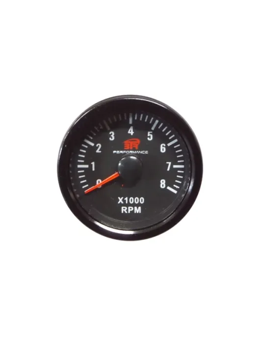 MANOMETRO CONTA ROTAÇOES GASOLINA FUNDO PRETO (BTR)