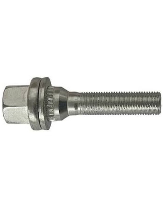 PARAFUSO DE RODA C/ANILHA CHATA 12X1.25 L57 CH19 (UNIDADE)