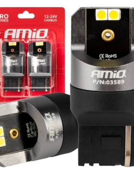 LEDS CANBUS PRO T20 W21W BRANCOS 12/24V (AMIO)