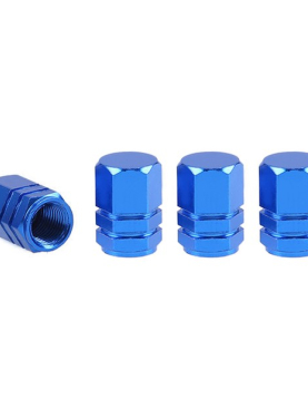 CARRAPETAS DE ALUMINIO AZUIS HEXAGONAIS