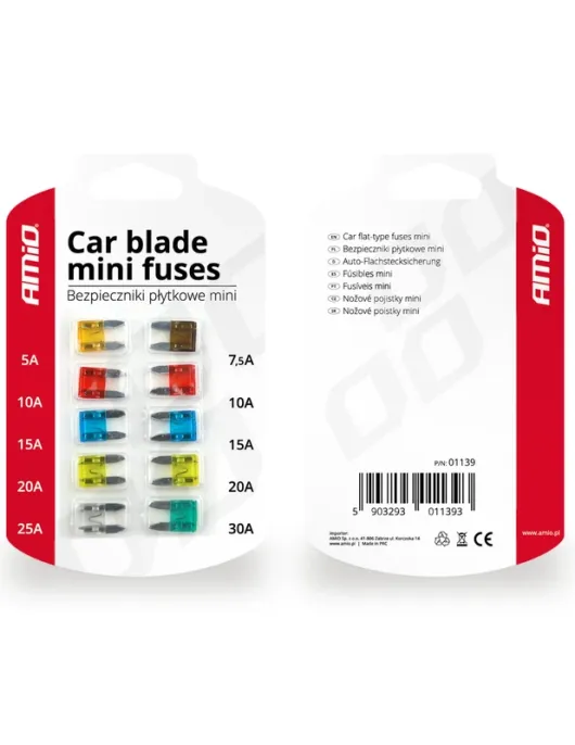 FUSIVEIS FICHA MINI (10 PCS) (AMIO)