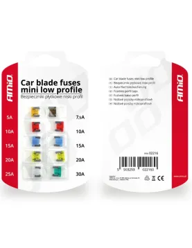 FUSIVEIS FICHA MINI LOW PROFILE (10 PCS) (AMIO)