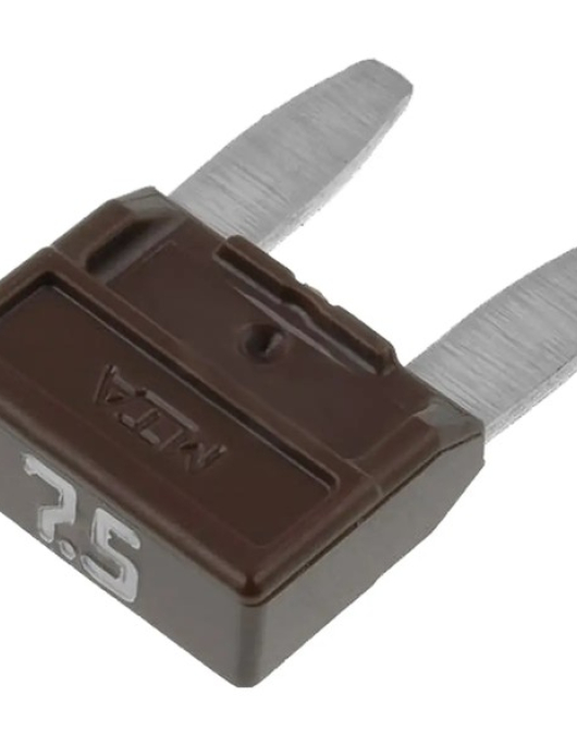 FUSIVEL MINI TIPO FICHA 7.5A (UNIDADE)