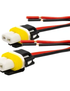 FICHAS CASQUILHOS DE LAMPADAS H8/ H9/ H11 (AMIO)