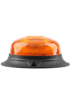 ROTATIVO PIRILAMPO DE LED BAIXO SEM FICHA 12V / 24V MAGNETICO (AMIO)