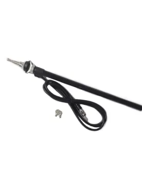 ANTENA DE GUARDA LAMAS CROMADA TELESCOPICA (0/30º)