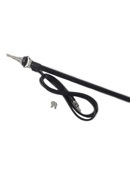 ANTENA DE GUARDA LAMAS CROMADA TELESCOPICA (0/30º)