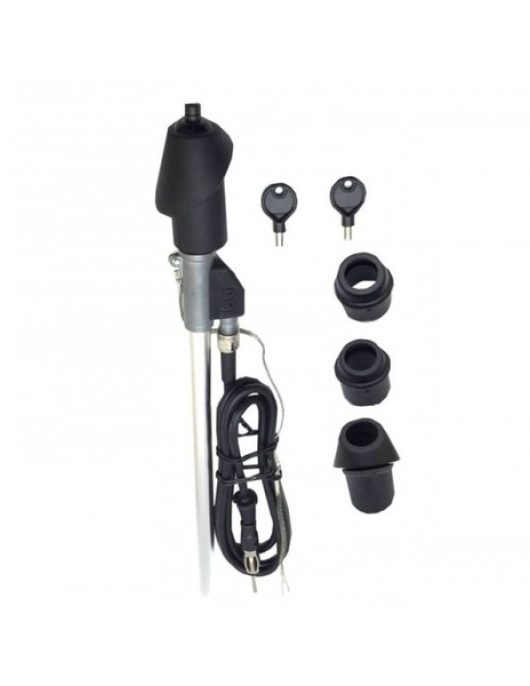 ANTENA TIPO MERCEDES COM 4 ADAPTADORES