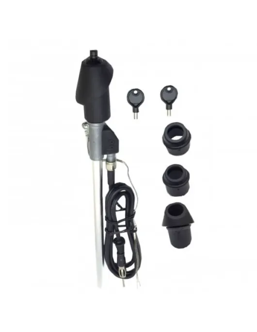 ANTENA TIPO MERCEDES COM 4 ADAPTADORES