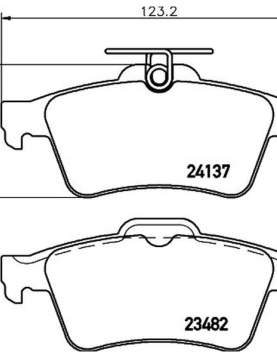 PASTILHAS TRAVAO = MDB2686 MDB3150 ADA104249 ADN142114 (DENCKERMANN)
