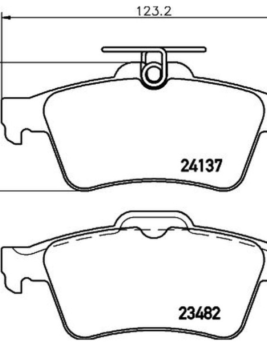 PASTILHAS TRAVAO = MDB2686 MDB3150 ADA104249 ADN142114 (DENCKERMANN)