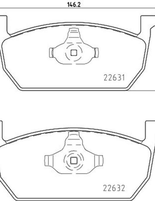 PASTILHAS DE TRAVAO = MDB3982 ADV184224 (DENCKERMANN)