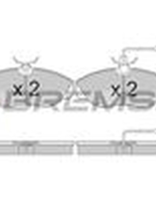 PASTILHAS = MDB1703 ADP154241 (BREMSI)