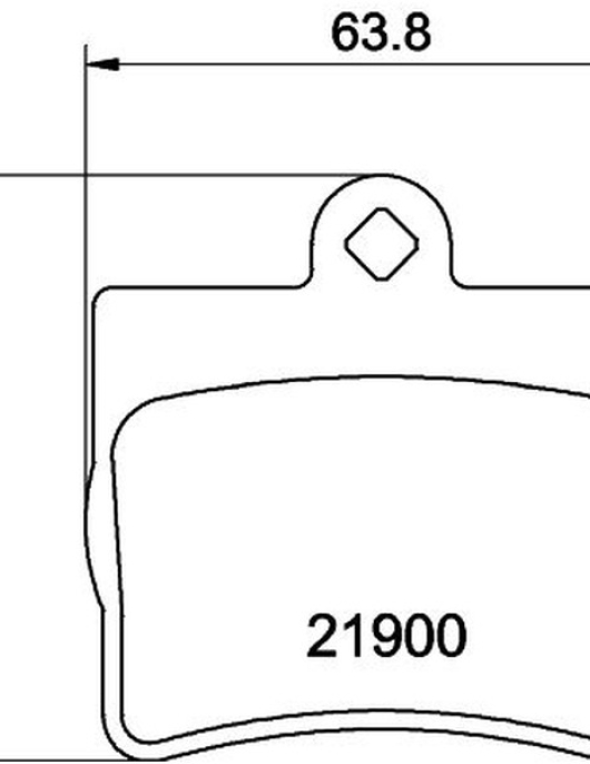 PASTILHAS = MDB1858 (BREMSI)