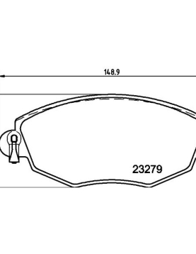 PASTILHAS = MDB2062 ADJ134231 (BREMSI)