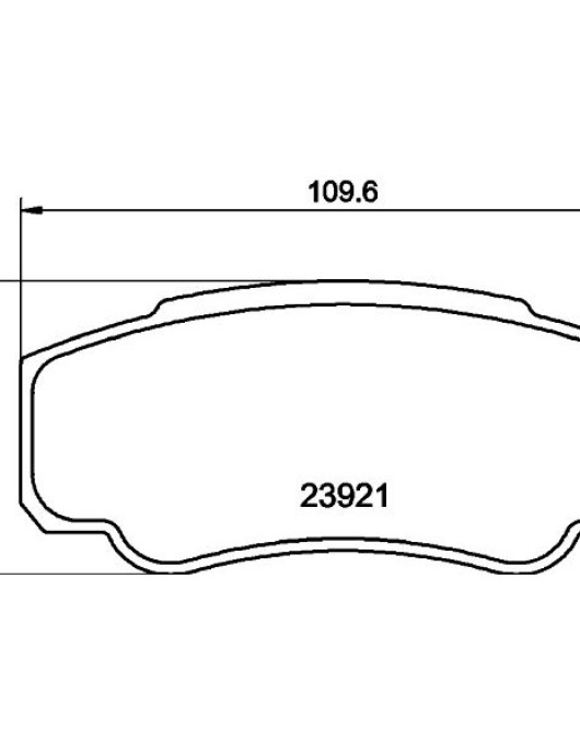 PASTILHAS = MDB2540 ADP154245 (BREMSI)