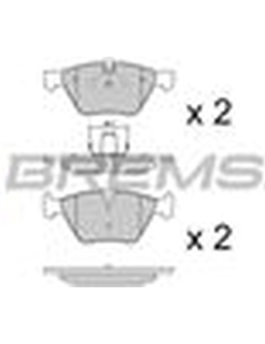 PASTILHAS = MDB2692 ADB114205 (BREMSI)