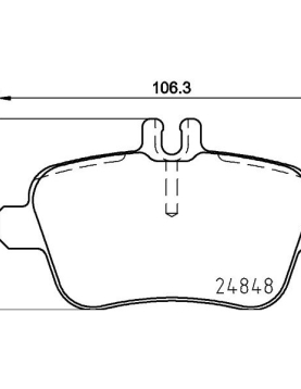 PASTILHAS = MDB3206 (BREMSI)