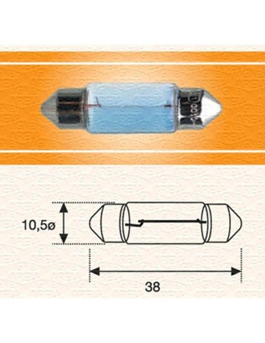 LAMPADA TUBOLAR 24V 5W 38mm (MAGNETI MARELLI)