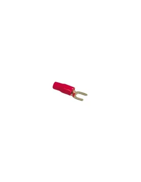 TERMINAL DE FORQUILHA VERMELHO 8mm (UNIDADE)