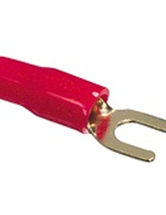 TERMINAL DE FORQUILHA VERMELHO 8mm (UNIDADE)