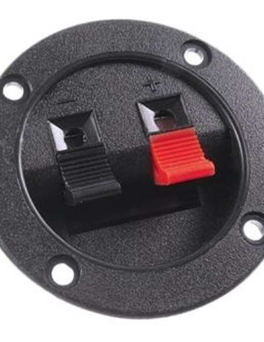 PLACA 2 TERMINAIS PARA SUBWOOFER