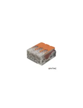 LIGADOR RAPIDO C/ PATILHA 3 CONDUTORES  0.2-4mm (UNIDADE)