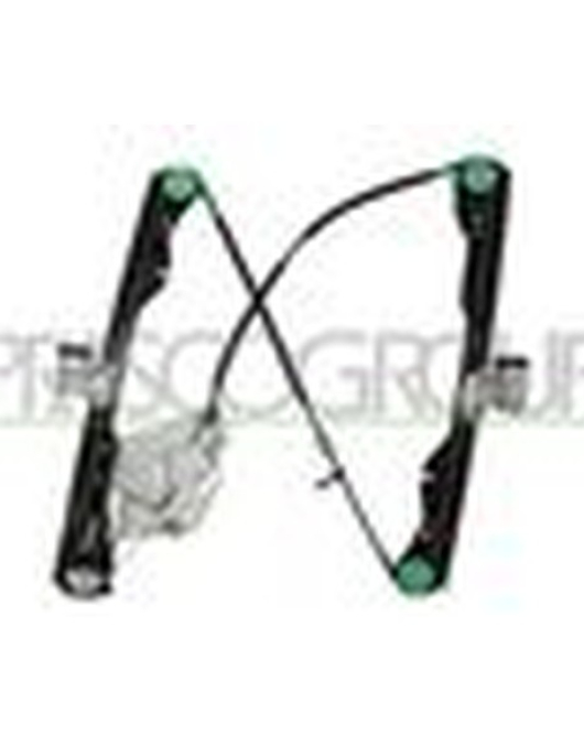ELEVADOR DE VIDRO FRT ESQ S/ MOTOR FORD FOCUS 5 PORTAS 11/98-02/2005 106.102628