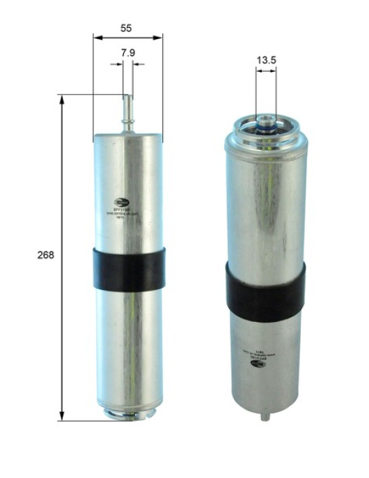 FILTRO DE GASOLEO = FP6147 ADB112309 (BREMSI)