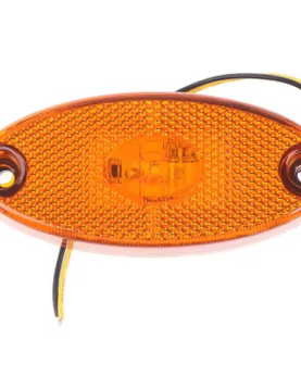 FAROLIM LATERAL DE LED 12V 24V  LARANJA