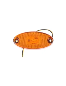 FAROLIM LATERAL DE LED 12V 24V  LARANJA