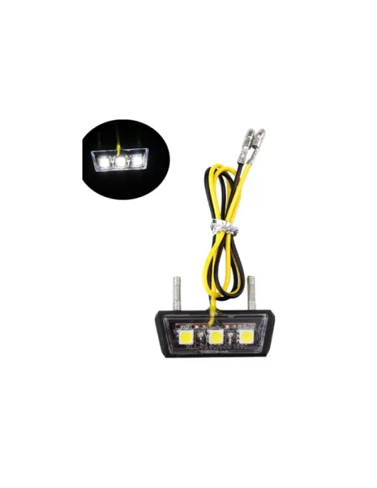 FAROLIM DE MATRICULA LED 12V MOTA