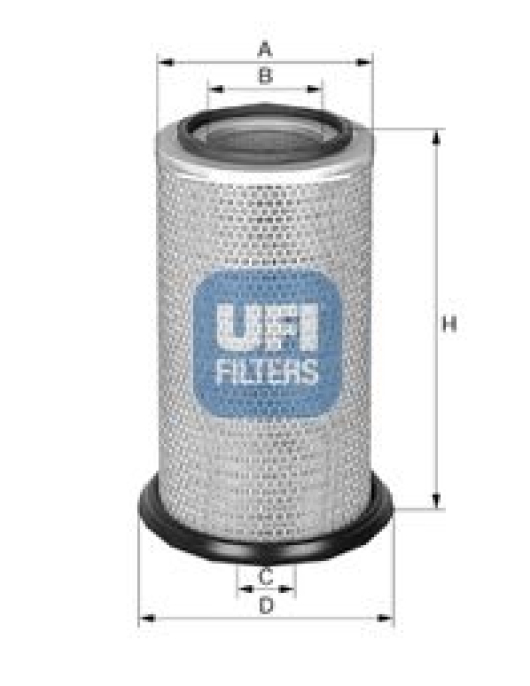 FILTRO DE AR KOMATSU = S7454A