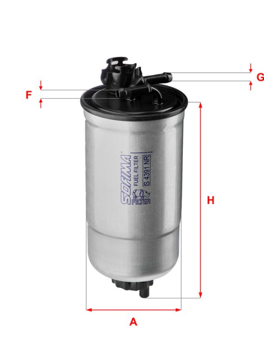 FILTRO COMBUSTIVEL = FT5632 (1