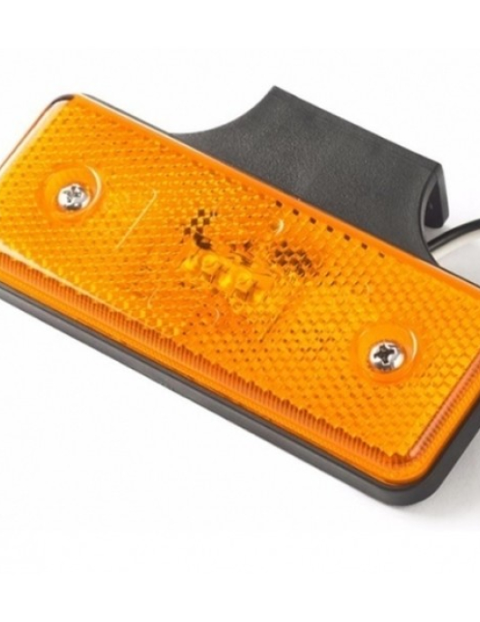 FAROLIM DE PENDURAL EM LED 12V 24V LARANJA (UNIDADE) (BTR)