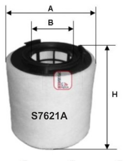 FILTRO DE AR DE RENDIMENTO = S7621A (PILOT)
