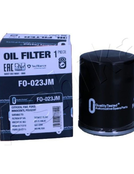 FILTRO DE OLEO = FT5065 FT5333 FT5350 ADL142104 ADL142105 (M20X1.5) (JAPKO)