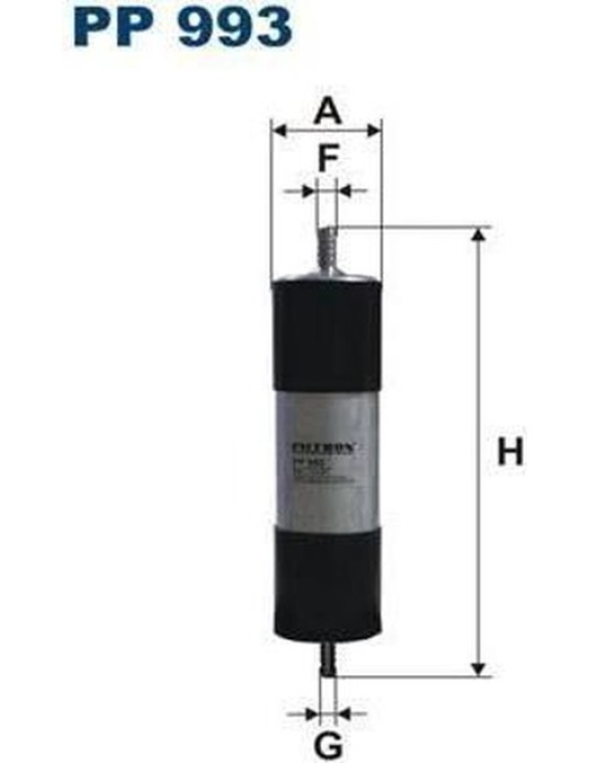 FILTRO DE GASOLEO = FP5929 (FILTRON)