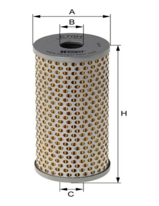 FILTRO DE OLEO = FA5752 ADB112101 (RECOFICIAL)