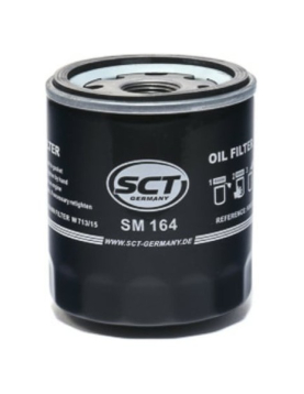 FILTRO DE OLEO =FT5227 FT5378 ADJ132110 (13/16"-16) (SCT GERMANY)