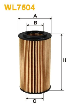 FILTRO DE OLEO = FA5742ECO ADV182112 (WIX)