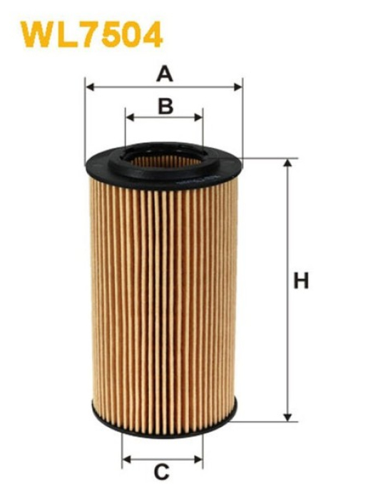 FILTRO DE OLEO = FA5742ECO ADV182112 (WIX)