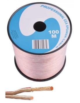 FIO DE COLUNA 2X6mm TRANSPARENTE (PREÇO DO METRO)