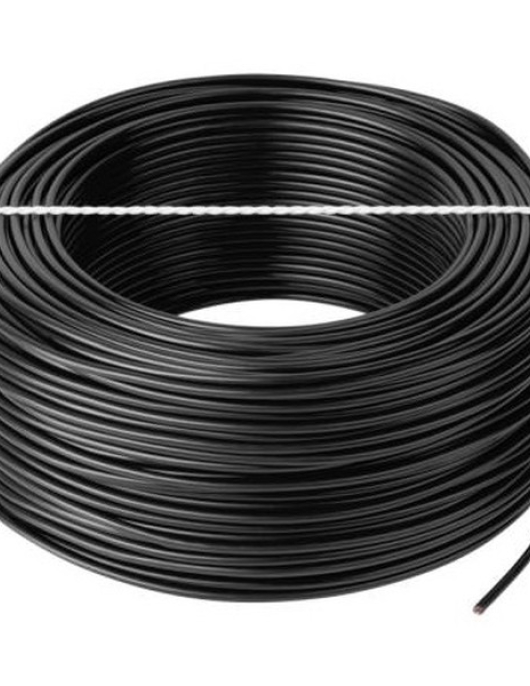 FIO ELETRICO MULTIFILAR 1mm PRETO (METRO)