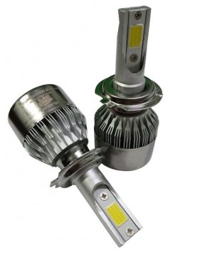 KIT LAMPADAS LED H7 12V COM VENTILADOR (BTR)
