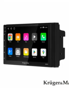 RADIO DUPLO DIN ANDROID 7" 4X 45W CARPLAY GPS/BT/AUX/FM C/ COMANDO IR